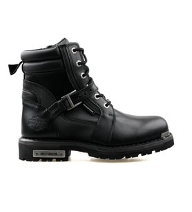 Harley Davidson 025M100726 Franco Wp B Black Deri Erkek Günlük Bot 025M100726-FRANCO-WP-B-BLACK-DERI Siyah