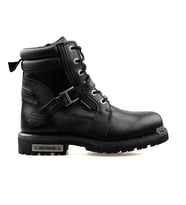 Harley Davidson 025M100726 Franco Wp B Black Deri Erkek Günlük Bot 025M100726-FRANCO-WP-B-BLACK-DERI Siyah