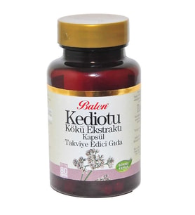Kediotu Kökü Ekstraktı 80 Kapsül