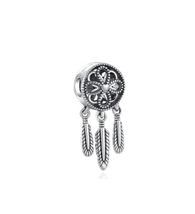 Spiritüel Düş Kapanı Sallantılı 925 Ayar Gümüş Charm