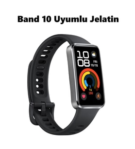 Huaweı Band 10 Uyumlu  3 Adet Şeffaf Ultra koruyucu Nano Jelatin