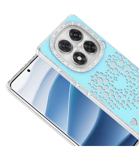 Redmi Note 14 Pro 4G Kılıf Damla Taşlı Rivas Sert PC Kılıf