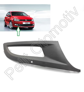 Polo (2010-2018) Sağ Sis Farı Çerçevesi Kapağı 6R0853666D