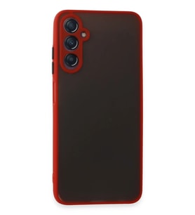 Northcity Samsung Galaxy A05S Uyumlu Kılıf Montreal Silikon Kapak - Kırmızı