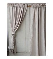 Çubuk Çepli Perde Açık Gri 200x230 cm
