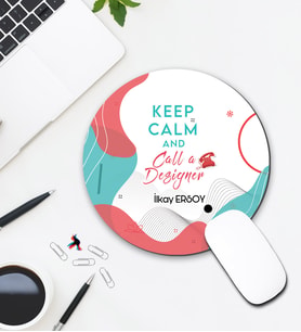 Kişiye Özel Tasarımcı Tasarımlı Mouse Pad 044