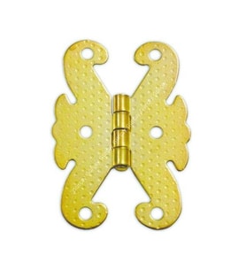 Kelebek Menteşe Metal 32*40mm Sarı (2 Adet)