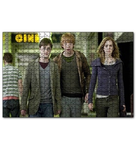 Cakapuzzle Harry Potter Ve Ölüm Yadigarları Görseli  Puzzle Yapboz MDF (Ahşap) (120 Parça)