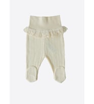 Organik Jaclin Patikli pantolon Natural