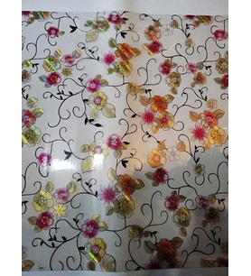 ŞEFFAF MASA ÖRTÜSÜ 1,7 mm 80 cm x 130 cm Kalın DESENLİ  Pvc Kaymaz Masa Örtüsü Koruyucu 80 CM X 130 CM (Renksiz)
