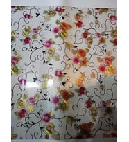 ŞEFFAF MASA ÖRTÜSÜ 1,7 mm 80 cm x 130 cm Kalın DESENLİ  Pvc Kaymaz Masa Örtüsü Koruyucu 80 CM X 130 CM (Renksiz)