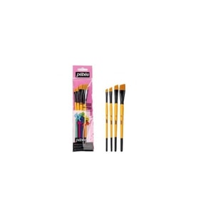 Pebeo Fırça Seti Angular No:1/4-3/8-1/2-5/8 4 Lü Fırça Seti SET-9