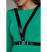 Mulvxbrf Brf02 2 Taraflı Kullabilen Şık Deri Harness Kemer - Brf633 (Mulvix)