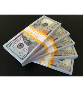 500 ADET 100 DOLAR GEÇERSİZ PARA EĞLENCE OYUN ŞAKA  DÜĞÜN PARASI FİLM PARASI DİZİ ÇEKİMLERİ İÇİN SAHTE PARA