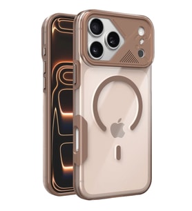 Mey İthalat® iPhone 17 Pro Zinko Magsafe Kapak - Çöl Titanyum