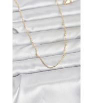 CM 14K Gold Renk Burgu Model 60 cm Kadın Kolye 5886