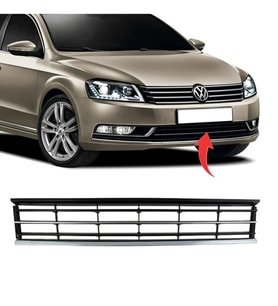 Volkswagen Passat B7 2010 - 2015 Orta Izgara Highline Çift Nikelajlı - 3AA853671B