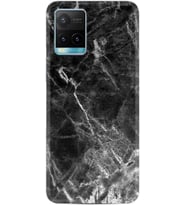 Vivo Y11S Y21S Y20 Y20S Y70 Kılıf Desemli Silikon Kara Mermer 1375