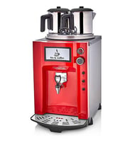 Remta De12P Elektrikli 2 Demlikli Premium Jumbo Çay Makinesi 15 Lt Kırmızı - Demlik Dahil