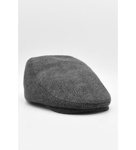 Erkek Flat Cap Kasket Şapka (Açık Gri)