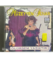 (Plak Değildir CD dir) CD Müzeyyen Senar Ölürsem Yazıktır Sarı Bandrollü CD (Karışık)