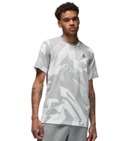 Nike Air Jordan Essentials Mens Tee Jumpman Baskılı Erkek Günlük Tişört Beyaz Gri