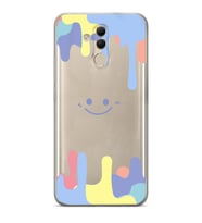 Huawei Mate 20 Lite Uyumlu Baskılı Yumuşak Silikon Şeffaf Telefon Kılıfı