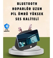 Kablosuz İndüksiyonlu Telefon Tutucu & Hoparlör – Net Ses, Kolay Kullanım