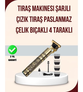 Titreşim Motorlu Erkek Saç Ve Sakal Düzeltici