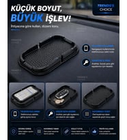 Araba Oto Araç Telefon Tutucu Kaydırmaz Havuzlu Ped