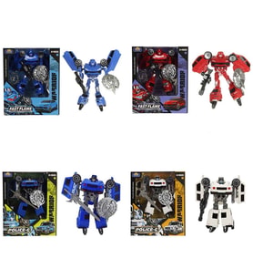 S00005039 ROBOT TRANSFORMER POLİS SET 3R.2A.