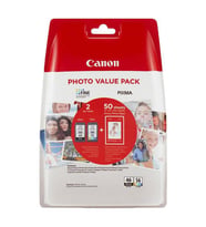 Canon PG-46/CL-56 Mürekkep Kartuş Orj. - Photo Value Pack (Çok Renkli-Sıyah)