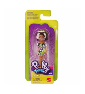 Polly Pocket ve Arkadaşları Figür FWY19 GKL29 Shani Siyah Beyaz Elbise