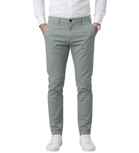 DeepSEA Açık Yeşil Slim Fit Pamuklu Likralı Yazlık Erkek Spor Pantolon 2602021