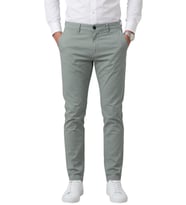 DeepSEA Açık Yeşil Slim Fit Pamuklu Likralı Yazlık Erkek Spor Pantolon 2602021