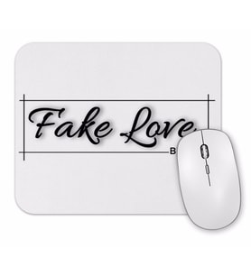 Bts Fake Love Mouse Pad