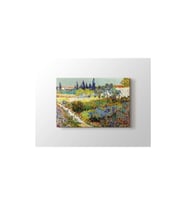 DBSanatevi Vincent Van Gogh - Garden At Arles Tablo 60 X 80 Cm