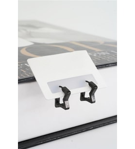 Kadın 316 L Paslanmaz Çelik 1,5 cm Yıldız Model Küpe