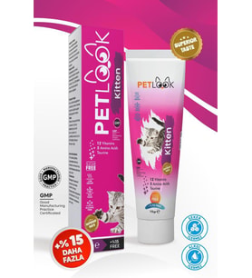 Petlook Kitten Yavru Kediler İçin Malt Macun 115 gr