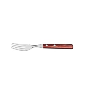 TRAMONTINA CHURRASCO 21102/070 TEKLİ BİFTEK-STEAK ÇATALI (Kızıl Meşe)