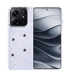 Coverzone Xiaomi Redmi Note 14 Pro Plus ile uyumlu K?l?f Airbag K�?eli 2mm Kamera �?k?nt? Korumal? Simli ?effaf Bask?l? Z-Kutup Kapak Y?ld?z