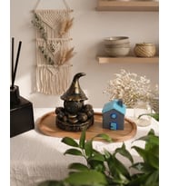 Renklievim Atölye Masal Evi SB-MSLV-001 Sonbahar Temalı Balkabağı Detaylı Dekoratif Obje