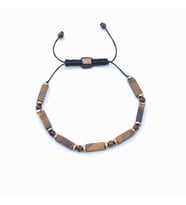 Clays Jewellery Kaplan Gözü & Hematit Taşı Makrome Bileklik