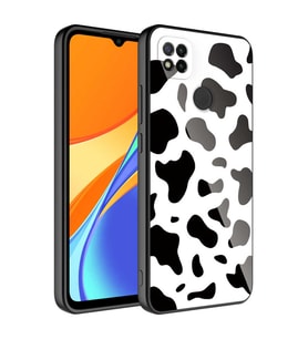 Xiaomi Redmi 9C Uyumlu Kılıf Kamera Korumalı Desenli Sert Silikon Zore Epoksi Kapak
