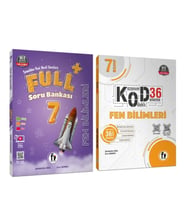 Fi Yayınları 7.Sınıf Fen Bilimleri FULL Soru Bankası ve KOD 36 Deneme Seti 2 Kitap