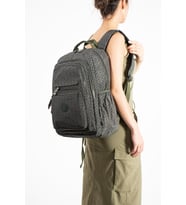 Unisex Okul Çantası Lise Ortaokul Üniversite Sırt Çantası 43*30 Cm Hafif Klinkır Kumaş Çok Cepli
