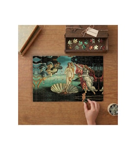 Venüsün Yaratılışı Tasarımı 240 parça Ahşap Puzzle Ahşap Kutuda MP06599