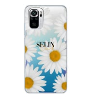 Xiaomi Big Daisy Tasarımlı Şeffaf Telefon Kılıfı