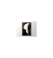 DBSanatevi Georgia Okeeffe - Single Lily With Red 1928 Tablo 40 X 60 Cm
