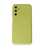 Samsung Galaxy M14 5G Kılıf Nano içi Kadife Silikon - Sarı